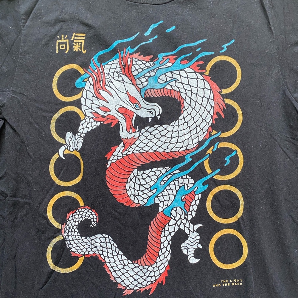 Nerd Riot/Epic Hero’s Shang Chi “The Great Protector” long sleeve t-shirt XL - Picture 2 of 7